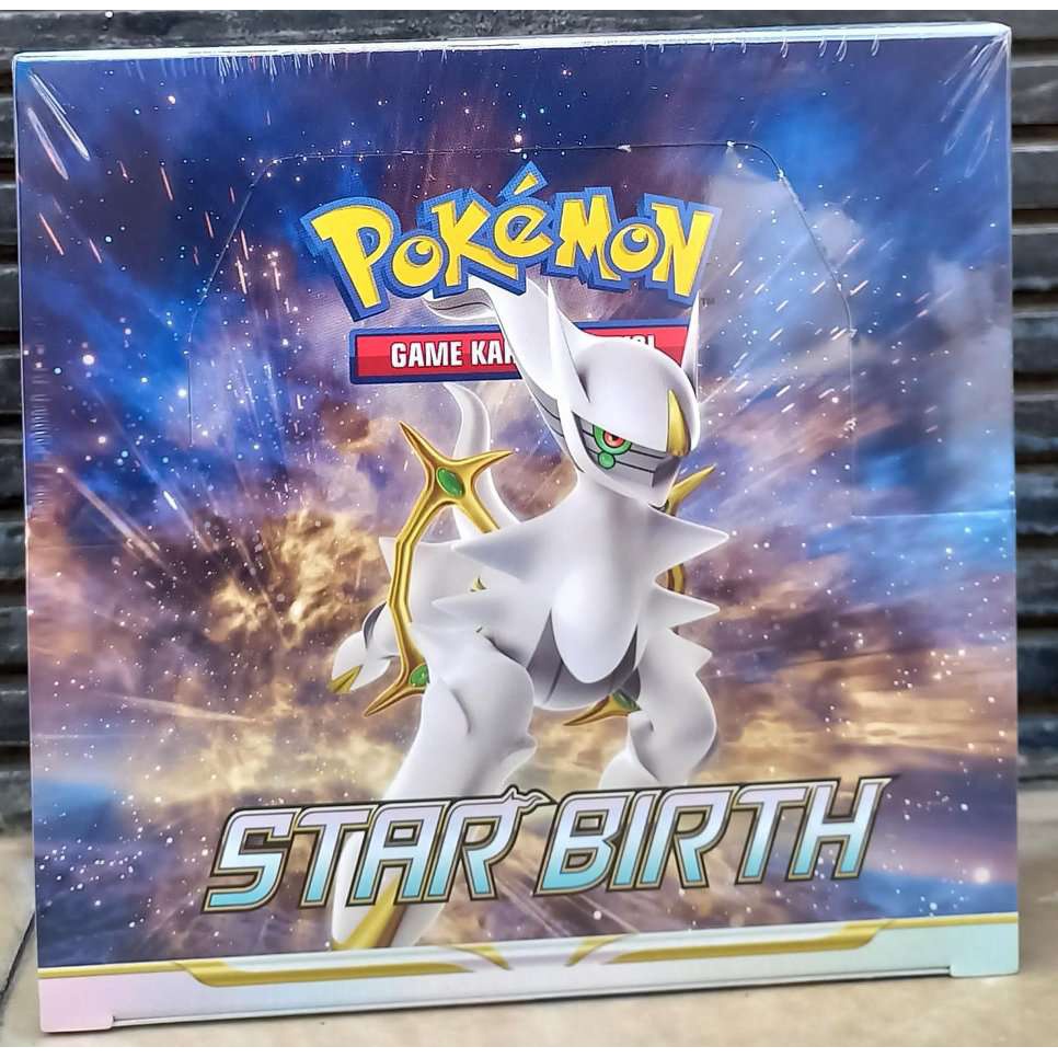 Pokemon TCG Box Star Birth S9 Booster Pedang Perisai Indonesia