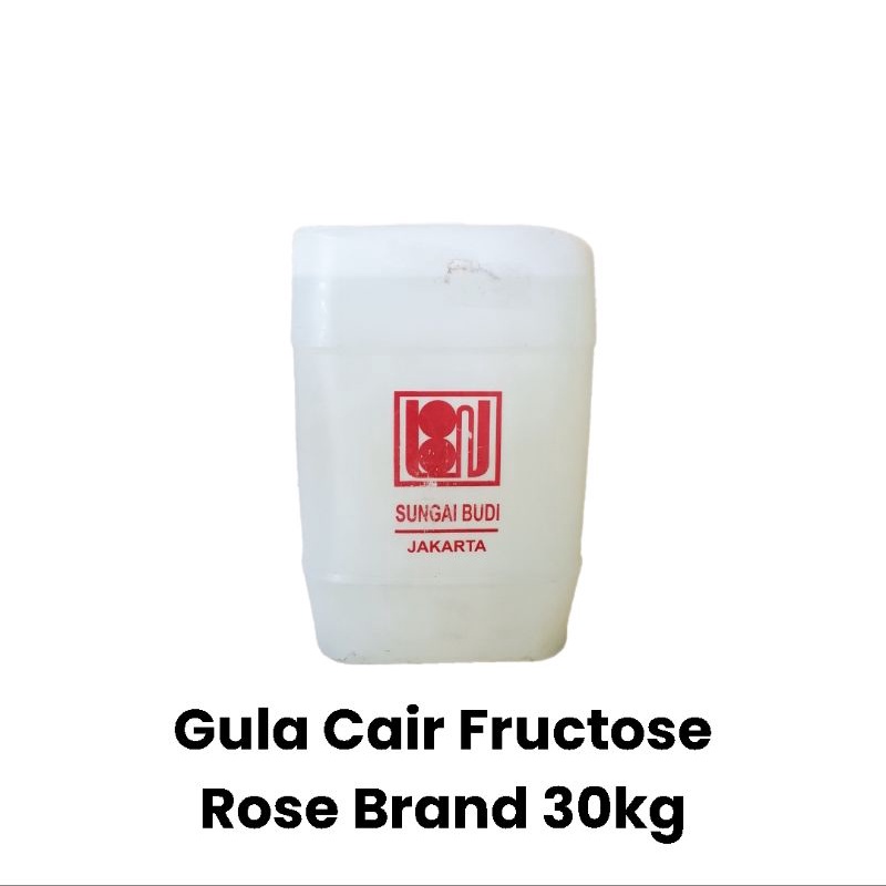

Gula Cair Fructose Fruktosa Rose Brand Sungai Budi 30kg 30 kg