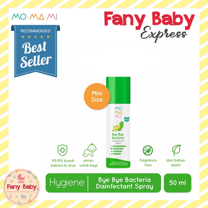 MOMAMI BYE BYE BACTERIA SPRAY 50ML / 350ML