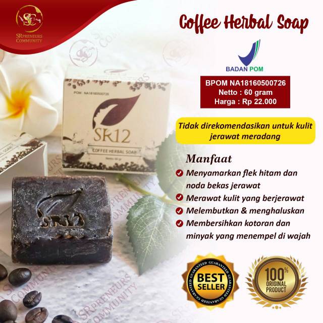 

Coffee Herbal Soap SR12