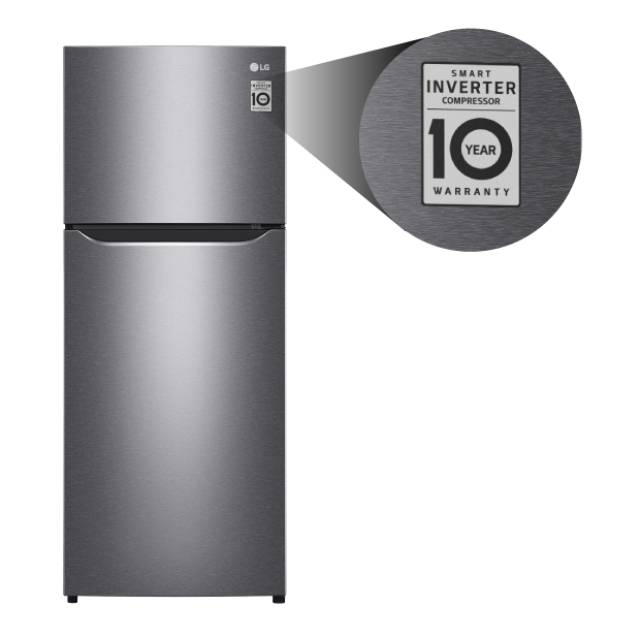 LG KULKAS 2 PINTU SMART INVERTER COMPRESSOR GNB185SQBB