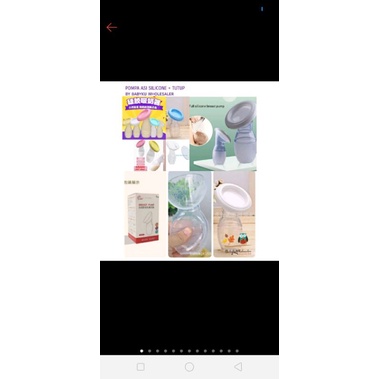 preloved silicon perah asi