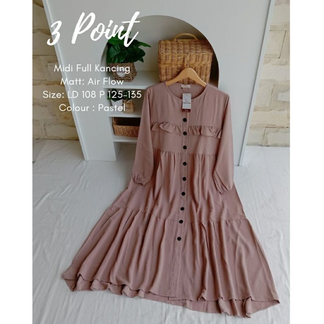 gamis three point original branded matahari gamis nyaman gamis murah gamis ootd gamis trendy gamis c