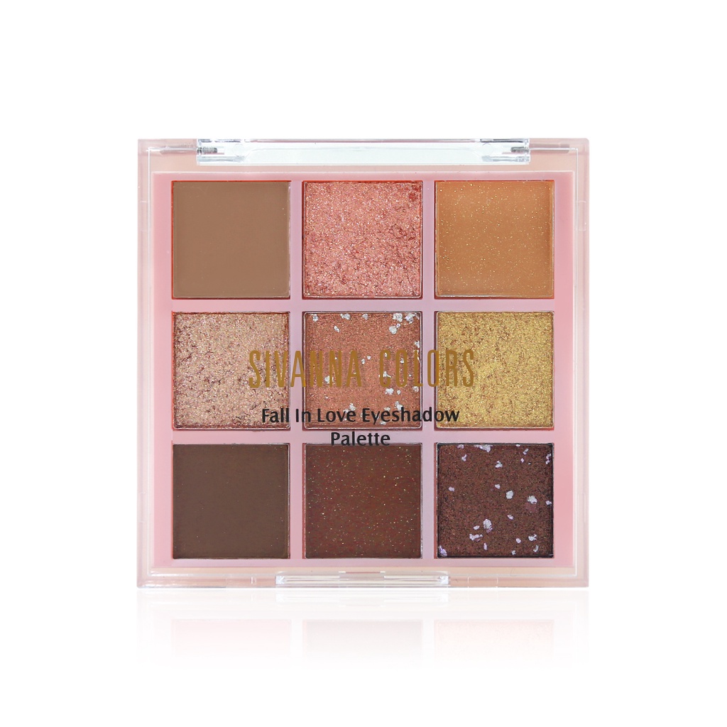 SIVANNA COLORS FALL IN LOVE EYESHADOW PALETTE HF631/EYESHADOW/MAKEUP/KOSMETIK