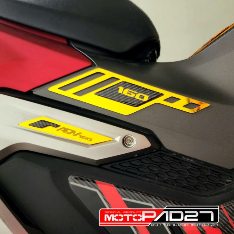 Motopad27 Garnish Cover Body Samping Sayap Depan Honda New ADV 160 2022