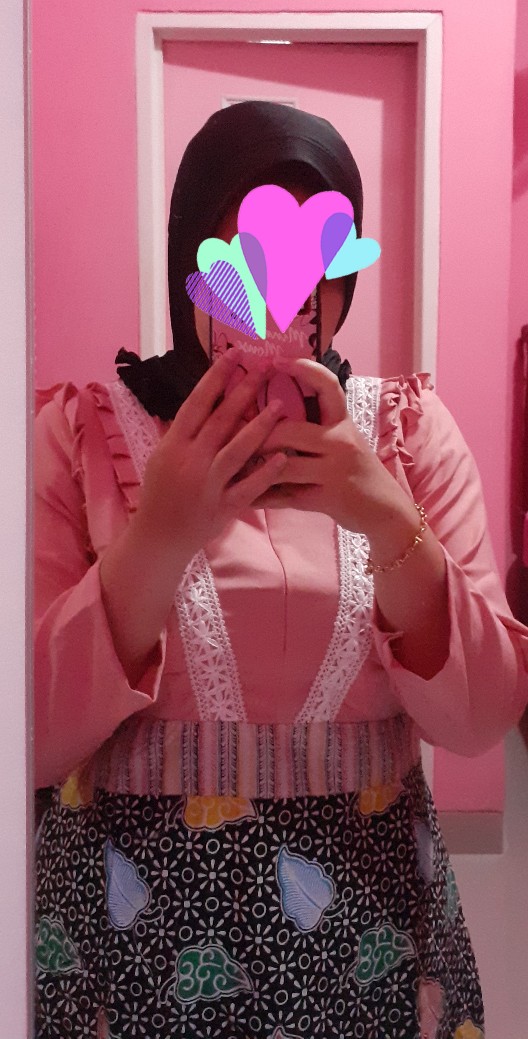 Batik Wanita Asj Sa Hrb026 Kenongo Kemeja Tosca Pendek