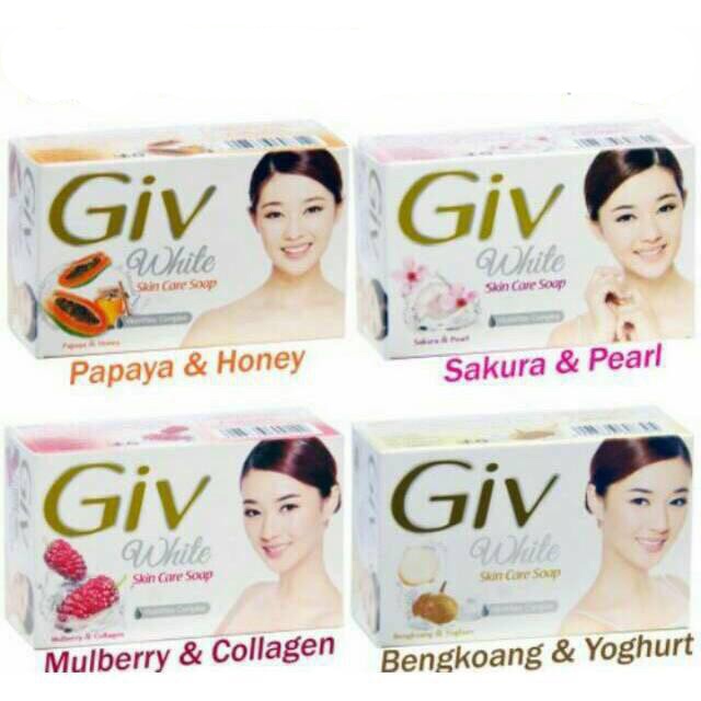 Giv White Sabun Batang Skin Care Soap - 76gr