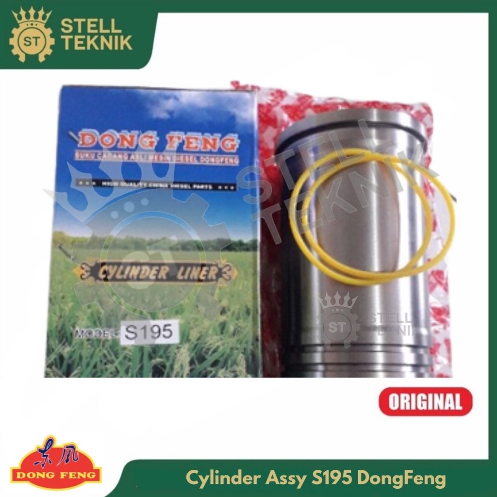 Cylinder Assy S195 DONGFENG Asli / Boring S 195 DONGFENG Original / Silinder Assy S195