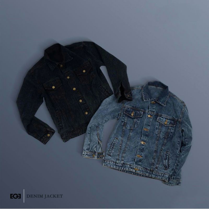 black wash denim jacket