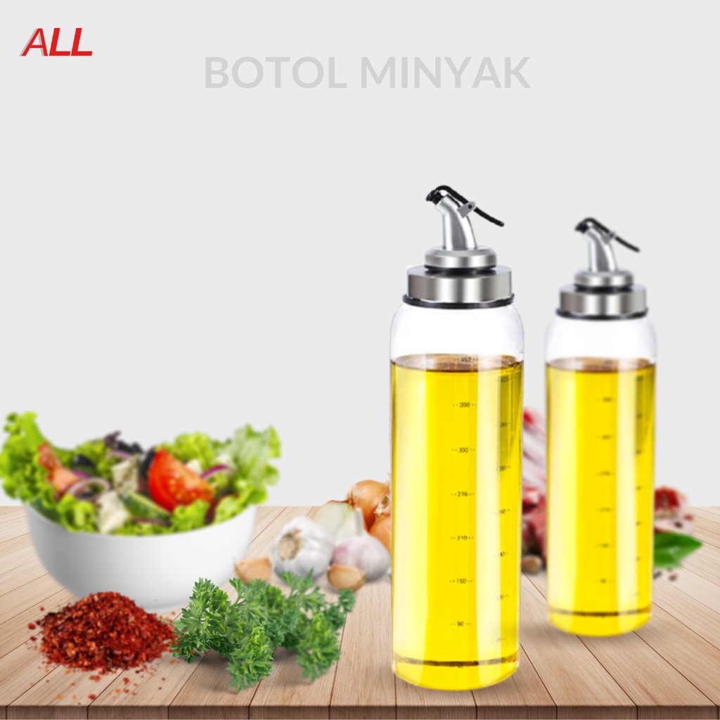 

Aihogard Botol Minyak Spray Olive Oil BBQ Chinese Food 100ml/180ml/320ml/500ml