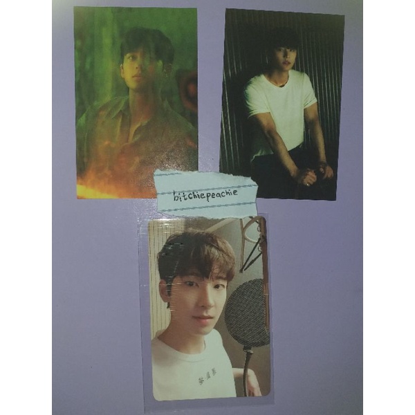 PHOTOCARD TRADING CARD PC TC SEVENTEEN MINGYU BITTERSWEET WONWOO SEMICOLON