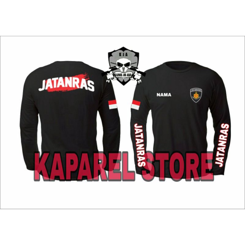 Kaos Logo Jatanras Baju Jatanras Atasan Pria Wanita Jatanras kaos Polisi COD Logo Jatanras