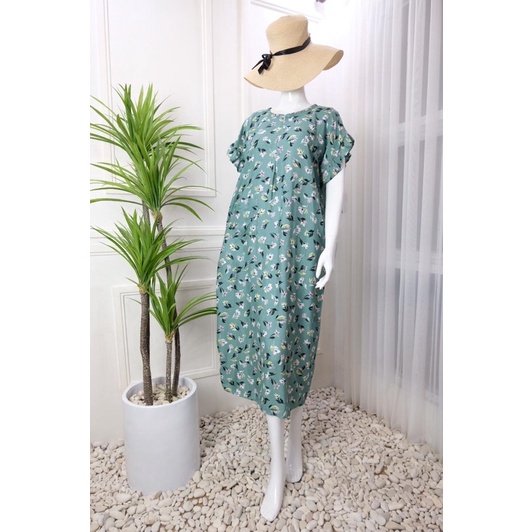 Ziva Dress  | Daster Rayon | Daster Kimono | Daster Busui | Dress Rayon | Baju Tidur Rayon | Sleep W