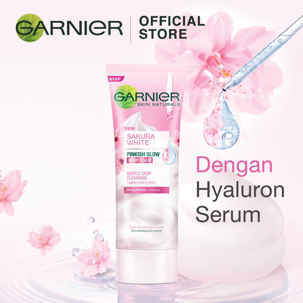 Garnier Sakura Glow Hyaluron Super Whip Foam