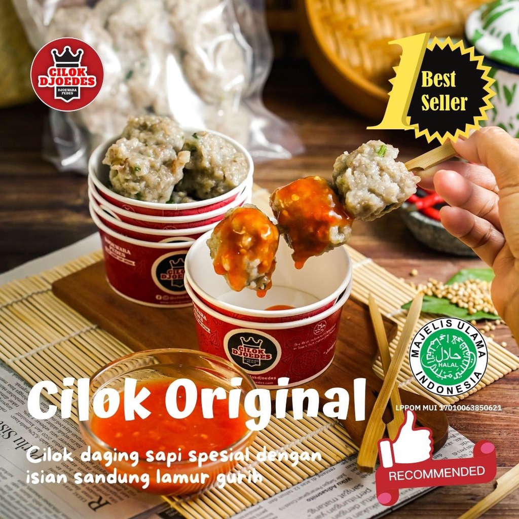 

Cilok Djoedes - Jajanan Snack Makanan Ringan Frozen Varian Original