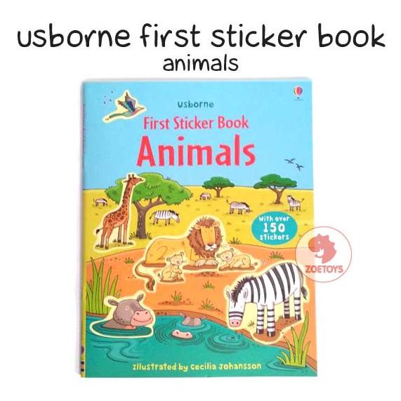 

Zoetoys Usborne First Sticker Book - Farm | Buku Edukasi Anak