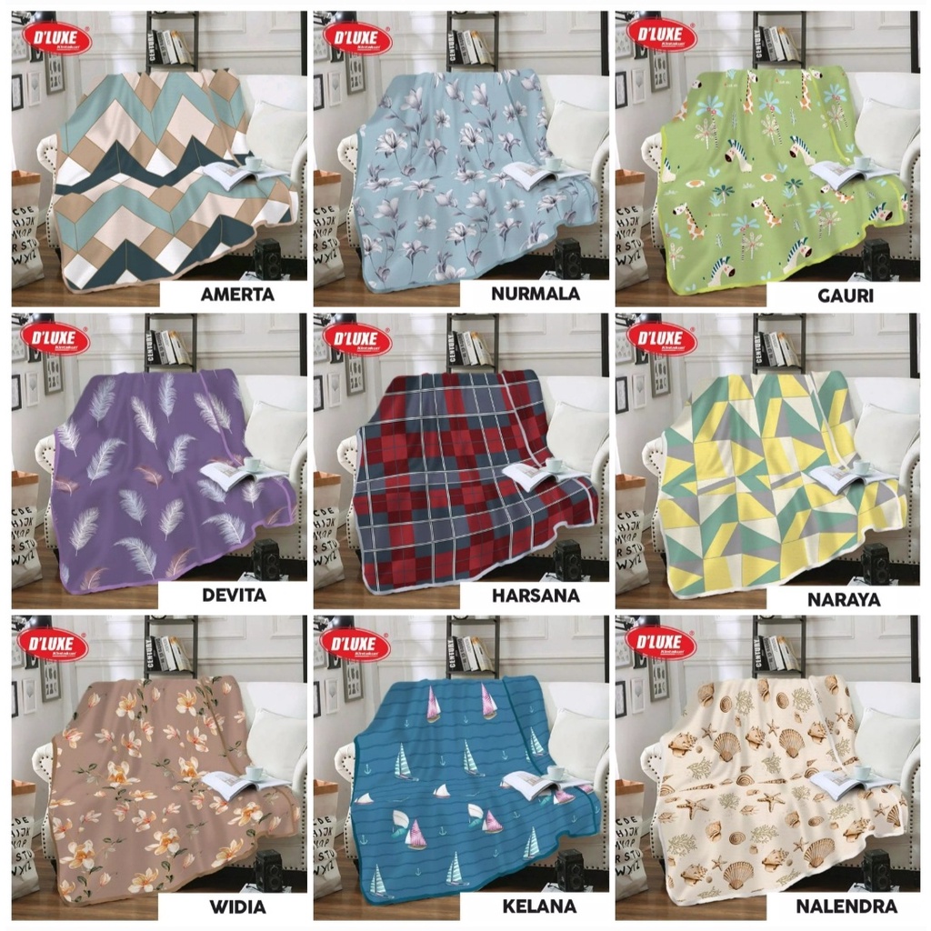 COD KADO Selimut Kintakun Dluxe 160 Amerta Harsana Devita Puspa Kelana
