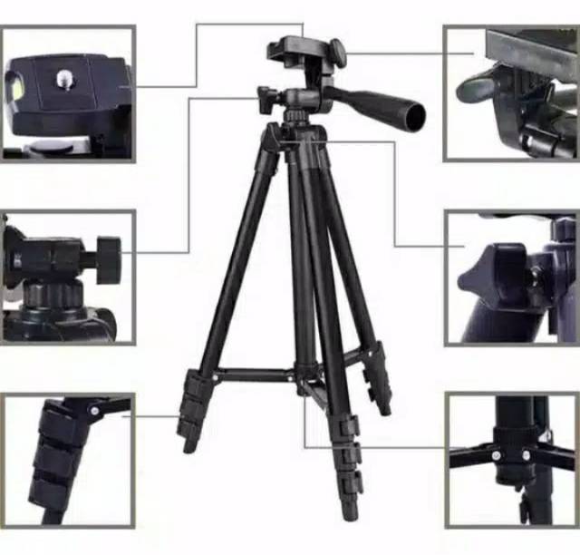 Tripod DSLR HP HANDYCAM tipe 3120 BLACK