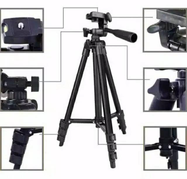 Tripod DSLR HP HANDYCAM tipe 3120 BLACK