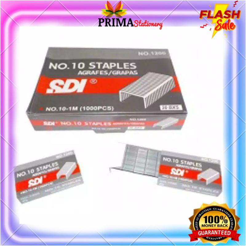 

Isi Staples No. 10 Merek SDI (Staples Kecil)