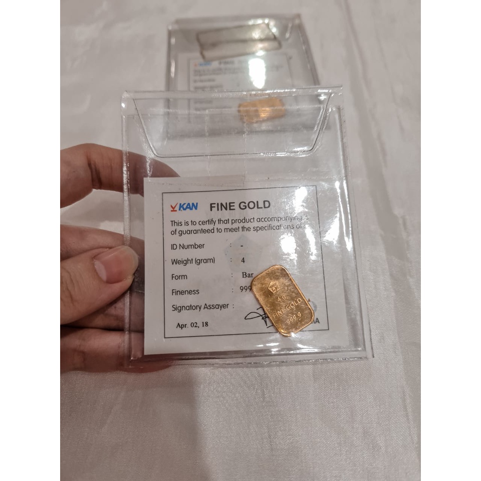 4 GRAM LM LOGAM MULIA EMAS ANTAM RETRO CLASSIC KLASIK SERTIFIKAT ASLI ORIGINAL