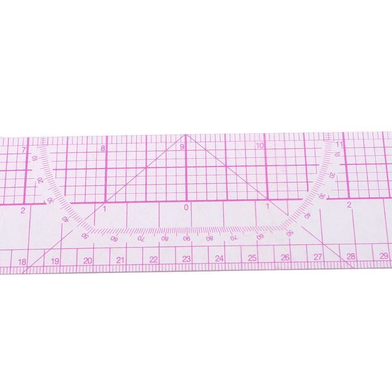 

Penggaris Jahit Quilting Ruler Lurus B95 - Metric Ruler 45cm
