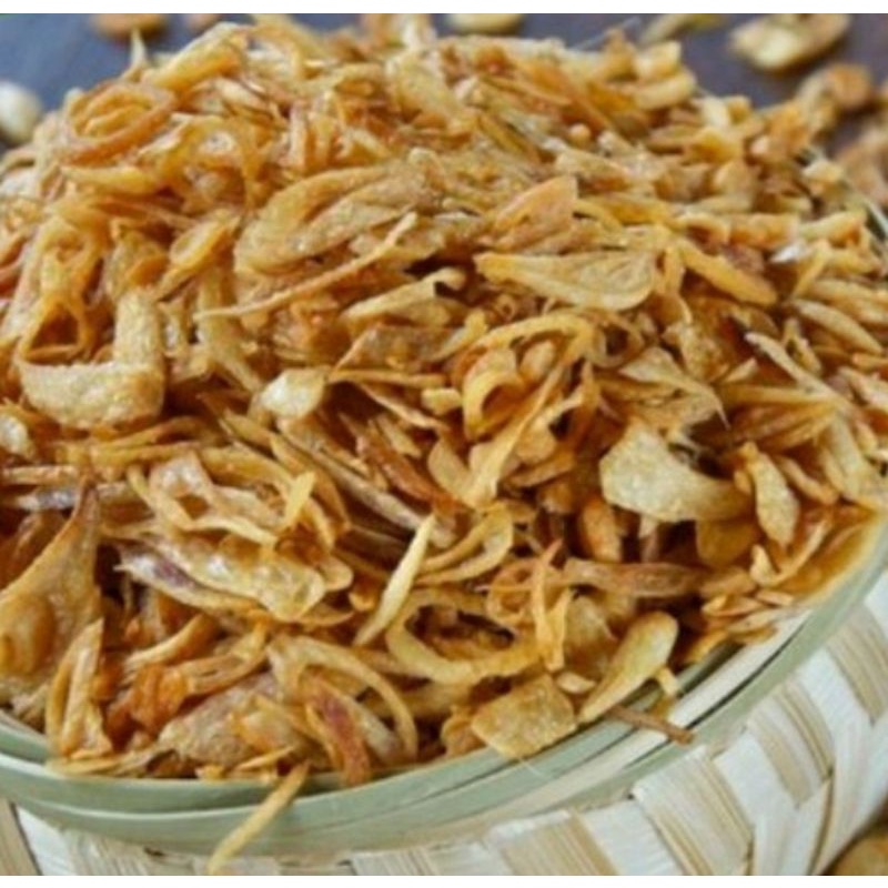 

bawang goreng dan brambang goreng