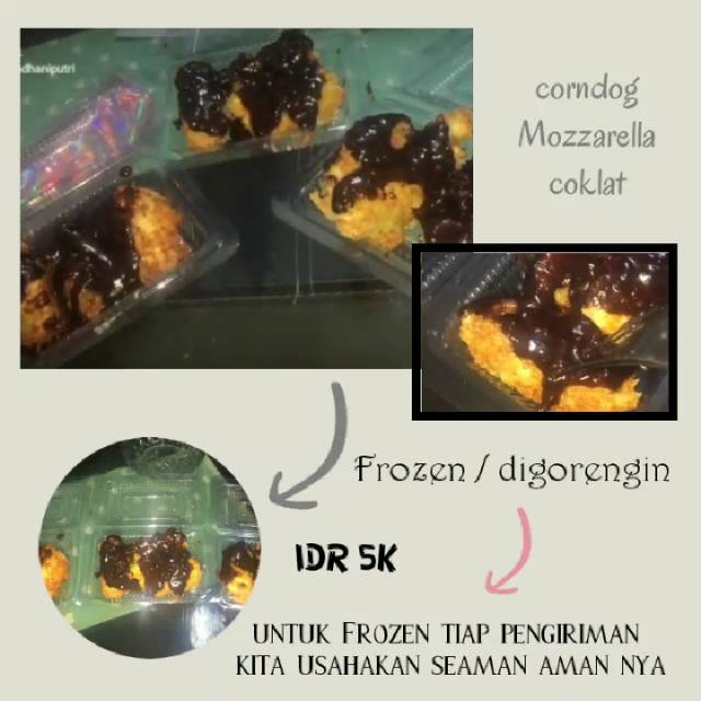 CORNDOG MOZARELLA COKLAT