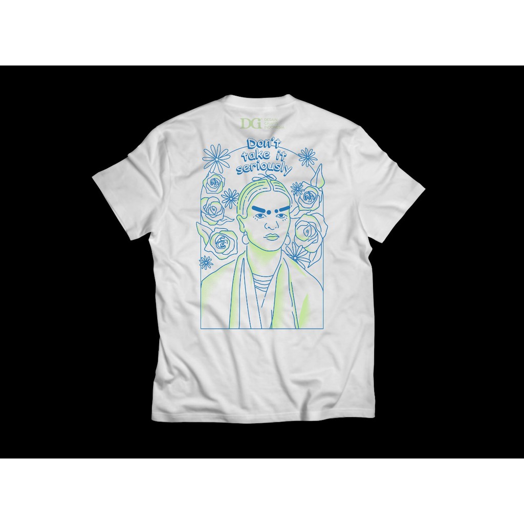 T-Shirt Sahabat Comic Sans: Frida Kahlo