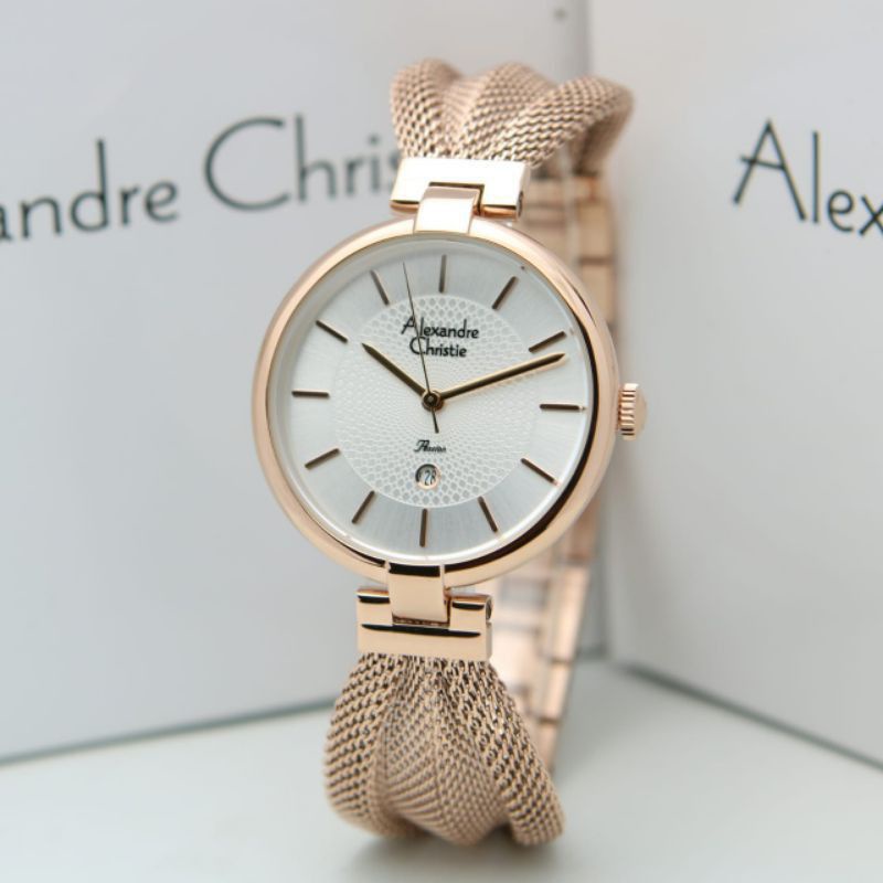 JAM TANGAN WANITA ALEXANDRE CHRISTIE  2872 AC 2872 Ac 2872 ORIGINAL [ GARANSI RESMI 1 TAHUN ]