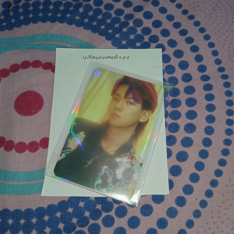 PHOTOCARD EXO BAEKHYUN BBH BAEK HYUN KOKOBOP WALLET CAWALL CARD WALLET KAI PP PC PHOTOPACK PHOTO PAC