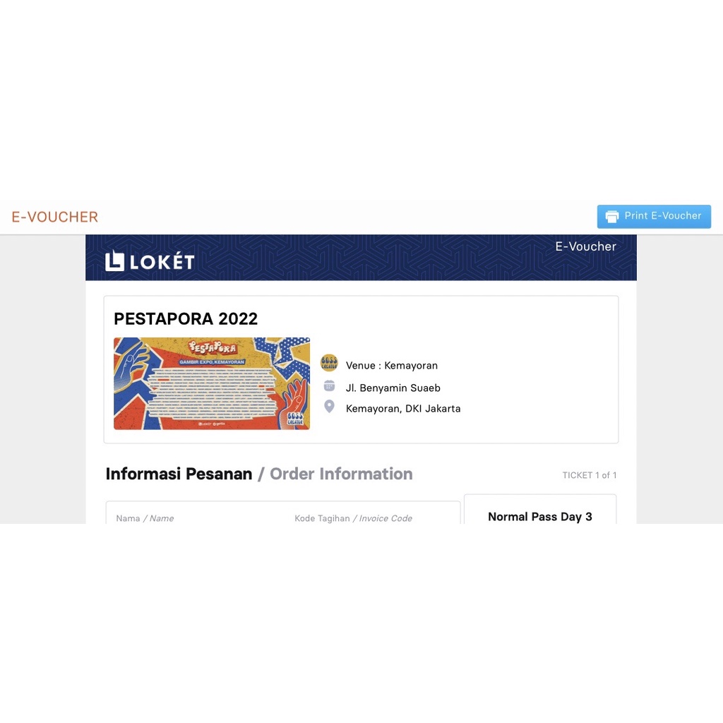 Tiket Pestapora