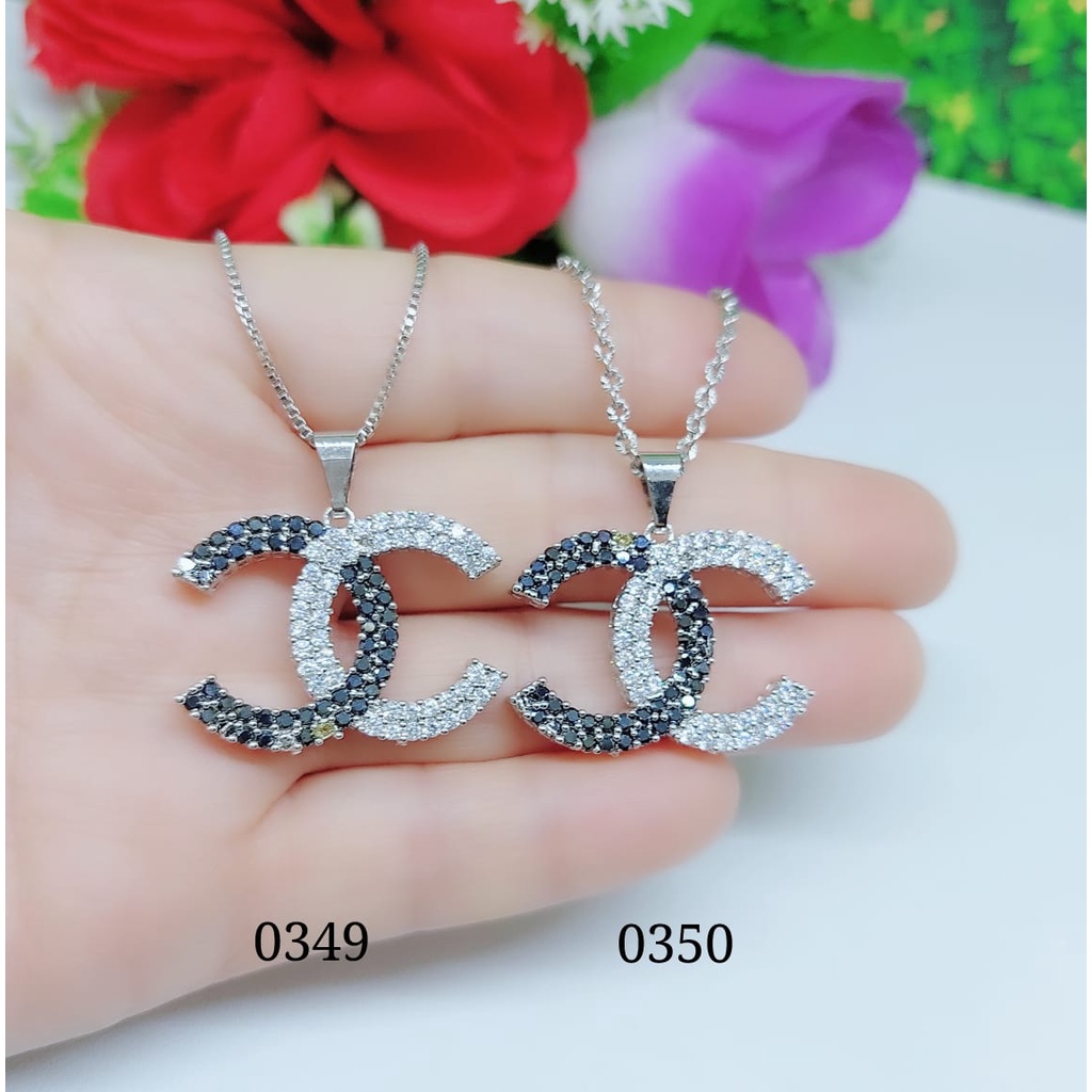 Kalung xuping permata hitam 0349.0350