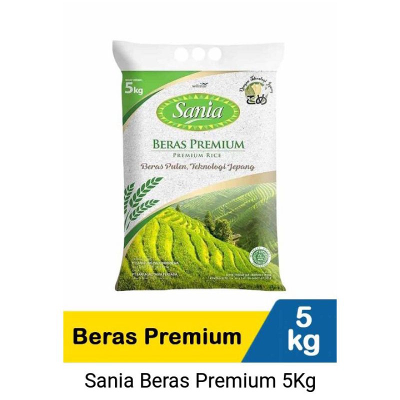 

Beras Sania Kemasan 5kg atau 2.5kg