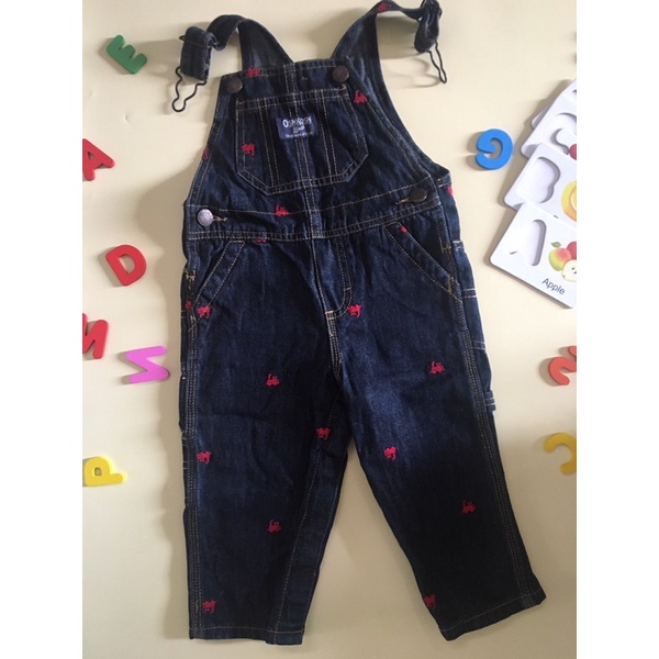 Preloved Overall Oshkosh Mothercare Like New