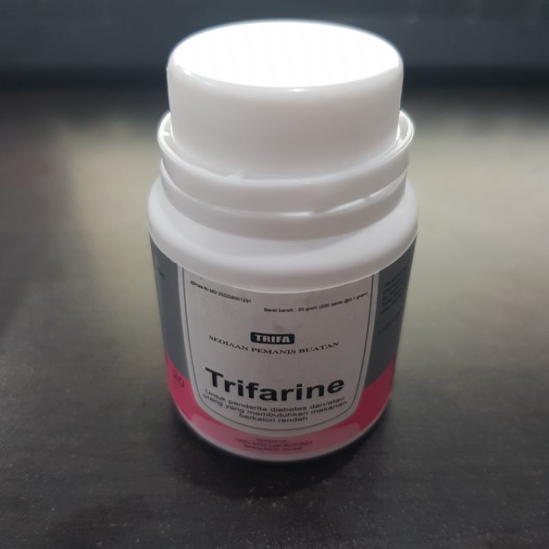trifarine sakarin pemanis buatan 200 tablet 200's / botol
