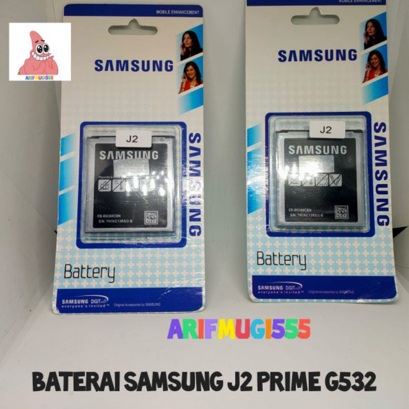 BATRAI BATERAI BATRE BATTERY BATU HP SAMSUNG G530 GRAND PRIME J2 PRIME G532 ORIGINAL