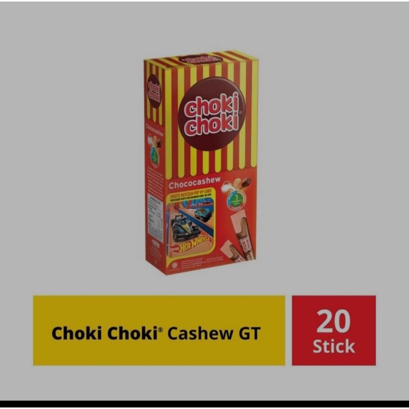 

CHOKI-CHOKI CHOCOCASHEW 200 GR (20X10GR)