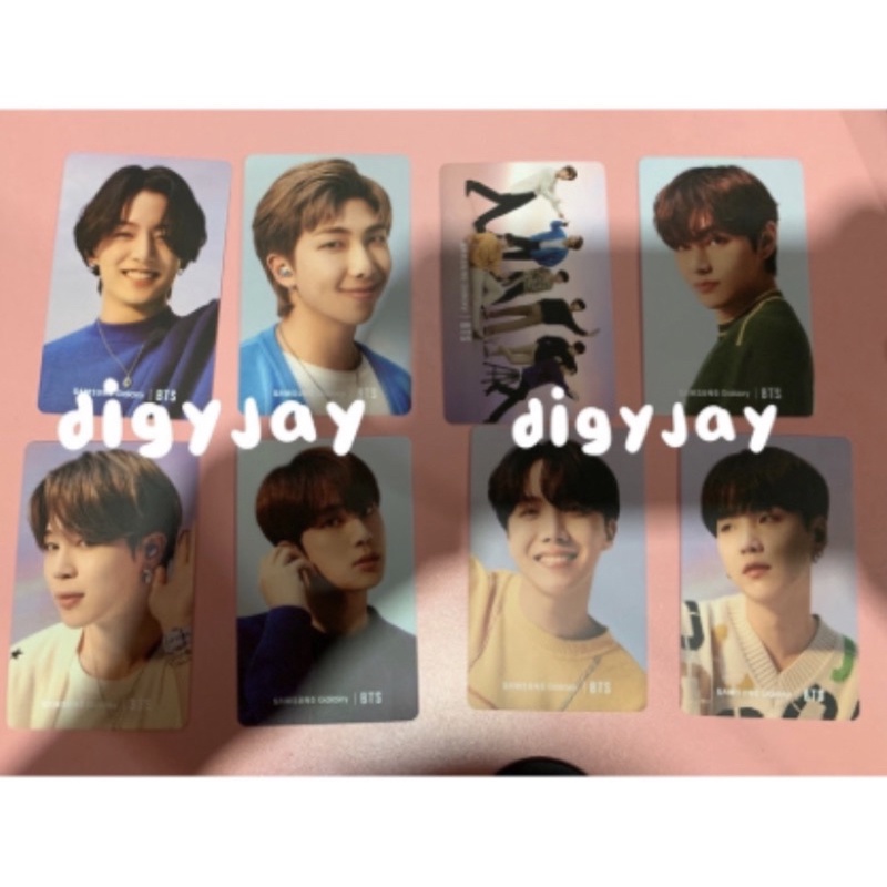 Photocard BTS x Samsung S20 FE Official