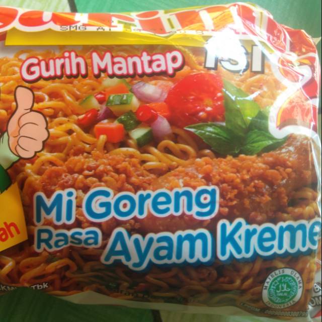 

Sarimi goreng isi 2 gaes dan ready