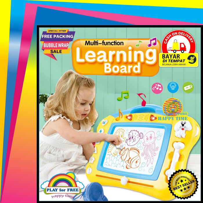 

Papan Tulis Anak Kecil Alat Tulis Set Aesthetic Murah Lucu Drawing Board Pen Set Magnetik