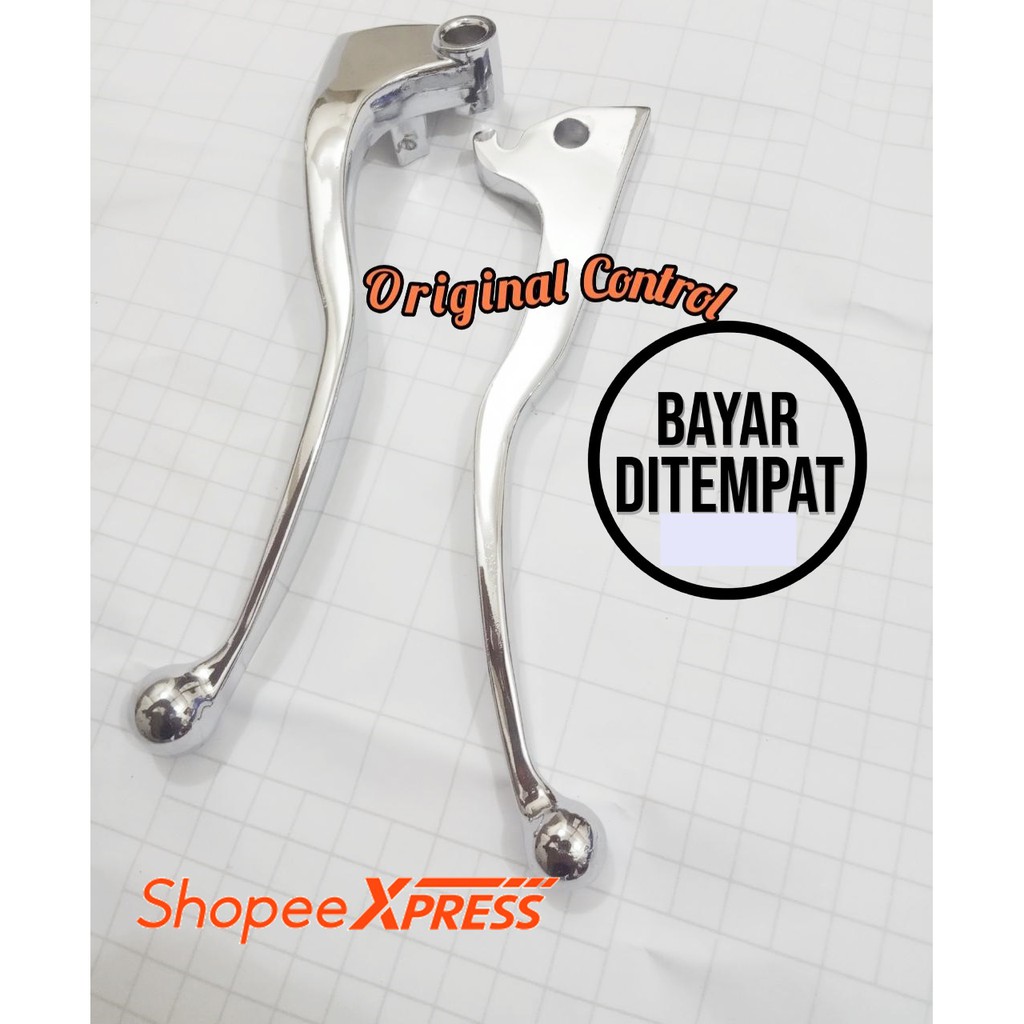 Handle handel rem + kopling Vixion RX king Scorpio - Chrome