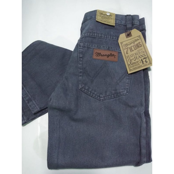 Celana Jeans Standar Pria Wrang'ler Size 27-38