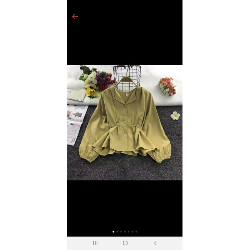 Sesil Tunik / PAKAIAN WANITA - ATASAN WANITA - BAJU TUNIK - ATASAN WANITA -