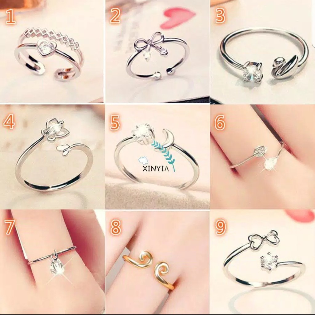 CINCIN FASHION KOREA / CINCIN WANITA MURAH SIMPLE ELEGANT