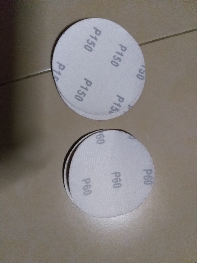 Hss Amplas Velcro Grit 60 Amplas Bulat Tempel Mesin Gerinda - Satuan