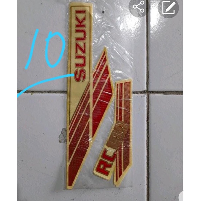 (COD)Striping Stiker Rc100