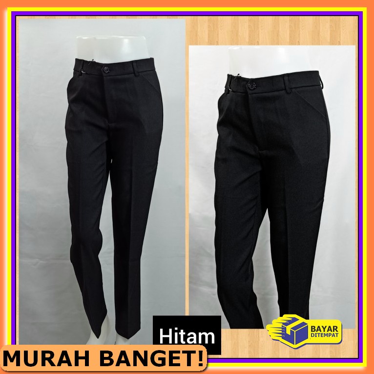 Fs - Celana Kulot Wanita / Cutbray / Celana Panjang Kain Hijab /  QL967 Celana Jumbo Bahan Kerja Kan
