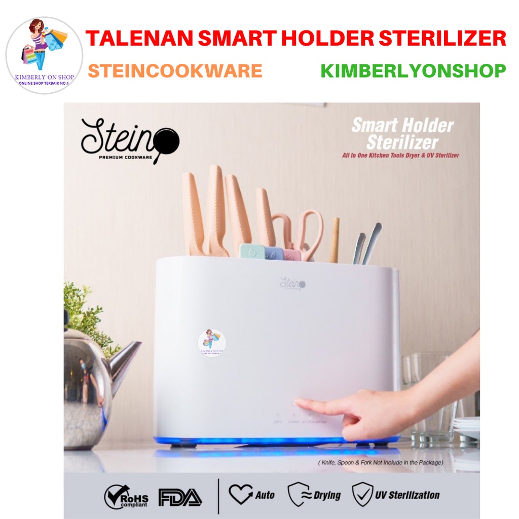 Talenan Multifungsi Smart Holder UV Sterilizer Stein Cookware
