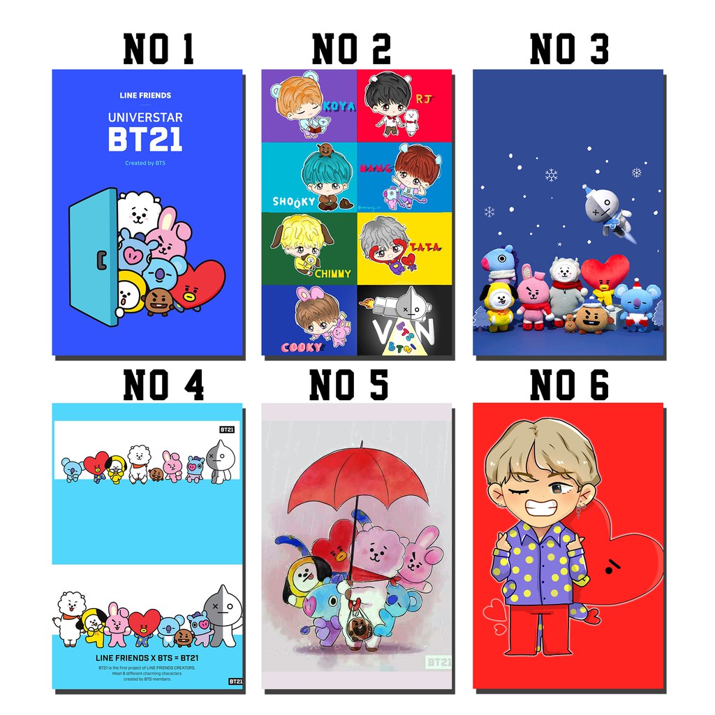 bt21 notebook